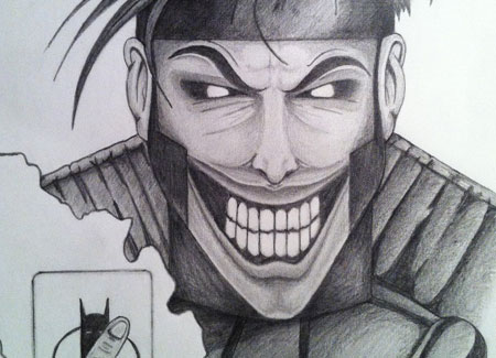 Joker and Gambit Art Mashup