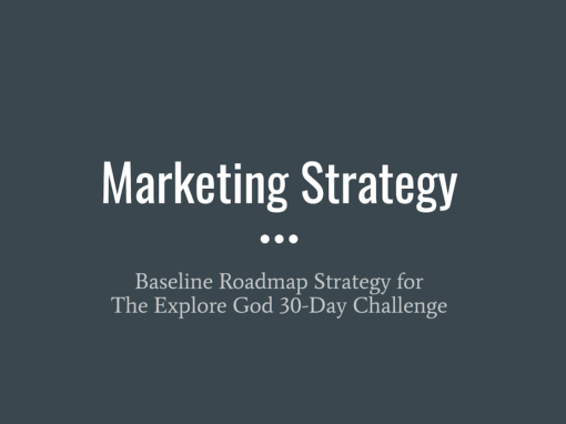 Explore God Marketing Strategy